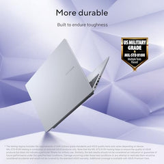 ASUS Vivobook 16, Snapdragon X, 16GB RAM, 512GB SSD, FHD+ 16", Windows 11, Office Home 2024, Quiet Blue, 1.88kg, X1607QA-MB049WS, Qualcomm Adreno iGPU, 45TOPS, M365 Basic (1Year)* Laptop
