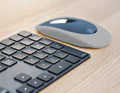 Oboe Silicone Case Cover Protective Skin Compatible With Apple Magic Mouse 1/2 and Magic iPad Mouse (Black)