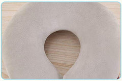 SYGA Grey Travel Pillow Memory Foam Pillow U Shaped Neck Pillow, Airplane Pillow