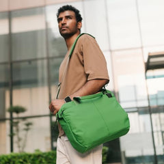DailyObjects Unisex PET Deep Sea Ambit Messenger Bag (13L) For Office & Daily Use|100% Recycled |Stylish Shoulder Travel Bag |Fit Any Laptop Upto 14 Inch | Adjustable Straps & G-Hook Closure
