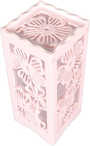 SYGA Floral Design Table Lamp (25 x 10 x 10, White)