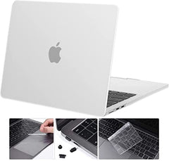 MOCA Case Compatible for New Apple MacBook Air 13 inch 2026 2025 2024 2022, M5 A3449 M4 A3240 M3 A3113 M2 A2681 Touch ID, Mac Air 13.6" Laptop Protective Plastic Hard Shell Cover (Crystal Clear)