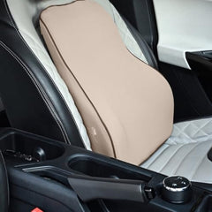 Grin Health Mini Back Support Cushion for Lumbar Support & Back Pain Relief, Backrest for Car Seat, Lower Back Cushion for Office Chair, Driving, Travel Backrest Pillow