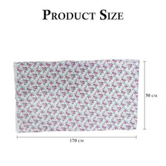 MOMISY isting Content Content generated Baby Photography Photoshoot Props Breathable Blanket Swaddle Cotton Wrap- Rose Print (White)