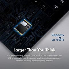 Transcend M.2 NVMe SSD 512MB 2230 PCIe Gen4x4 Max Read: 3,300MB/s Max Write: 1,700MB/s M Key TS512GMTE310S