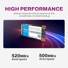 EVM 1TB mSATA Internal SSD | 3D NAND Storage | Up to 520MB/s Read 320MB/s Write | Laptop Ultrabook Upgrade | 5 Year Warranty (EVMMS/1TB)