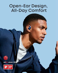 Soundcore AeroFit 2 by Anker Open Ear Earbuds, Open Ear Headphones, Earbuds