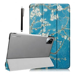 ProElite Cover for Xiaomi Mi Pad 8/8 Pro/Mi Pad 7/7 Pro 11.2 inch Cover, Flip Case Cover with Transparent Back & Stylus Pen [Auto Sleep Wake Support], Black