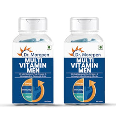 Dr. Morepen Multivitamin Tabs For Women | Energy & Immunity Booster Supplement | 60 Tabs Pack Of 2