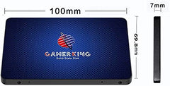 GAMERKING 256GB M.2 2260 SSD, SATA III 6Gb/s, High Performance Internal Solid State Drive for Desktop & Laptop