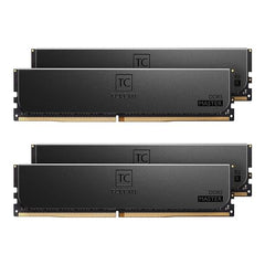 TEAMGROUP T-Create Master Overclocking DDR5 R-DIMM 96GB Kit (4 x 24GB) 6400MHz (PC5-51200) CL32 Hynix M-DIE Workstation Memory Module Ram Black - CTCMD596G6400HC32AQC01