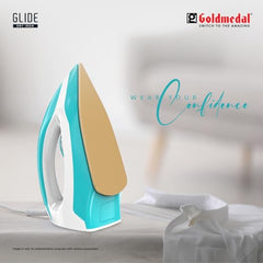 Goldmedal Glide 1100W Dry Iron | Non-stick Weilburger Premium