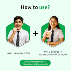 Little Joys DHA Kit (4-6 Years) | With NutriMix (350g) & DHA Gummies (30 day pack) | Omega 3 DHA-Packed Kit for Better Focus & Memory