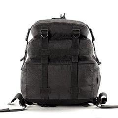 TRIPOLE Force Plus Tactical Army 50 Litre Bag & Backpack with Laser-cut MOLLE (50 Litres Black)