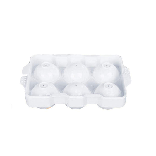 SYGA 6 Ice Balls Ice Hockey Ice Mould Ice Maker Large Ice Hockey Mold (White)