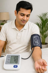 Universal Blood Pressure Monitor Arm Cuff (22-42 cm), Adjustable BP Machine Cuff Replacement, Soft & Durable Fabric, Compatible with Most Digital BP Monitors