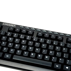 TVS ELECTRONICS Champ Executive Multimedia Combo (Wired Keyboard & Mouse)|10 Million+ keystrokes|Multimedia Functions