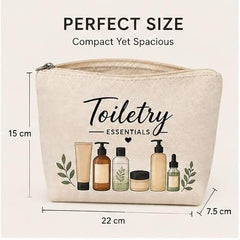 DRUDRAYA Canvas Charger Pouch | Printed Storage Zipper Bag (Pack of 1)