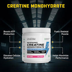 Wellcore Creatine with Omega 3 Capsules Triple Strength (Creatine 122g Fruit Fusion & 30 Capsules Omega) | 1250mg Triple Strength | EPA + DHA | Enhanced Muscle Strength |
