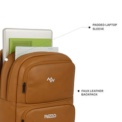 PAZZO Milestone Laptop bag for men | Office bag for men| Laptop Backpack for Men and Women with Anti-Theft Design, USB Port and 1 Year Warranty | Fits up to 15.6 inch Laptop, Macbook ~ Blue