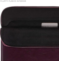 CONTACTS Slim Protective Laptop Sleeve 13-13.3 Inch Compatible with 13 Inch MacBook Pro & MacBook Air, Faux Leather Bag Water-Resistant Cover Notebook Computer Case for Mac - Tan-New…
