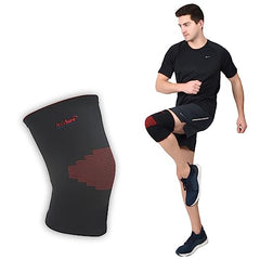 AccuSure Premium Knee Support for Men & Women –Compression Brace with 1-Year Warranty for Pain Relief, Arthritis, Injury Recovery, Sports, Running & Joint Stability -Small