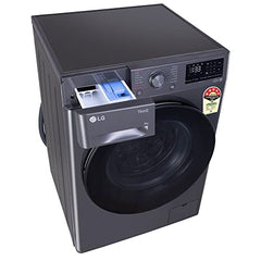 LG Smart Choice, 9 Kg, 5 Star, AI Direct Drive Technology, Steam, 6 Motion DD & Wi-Fi Fully-Automatic Front Load Washing Machine (FHP1209Z5M, Intelligent & Convenient Fabric Care, Middle Black)