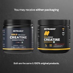 Nutrabay Pure Series Micronised Creatine Powder Monohydrate, Pre/Post Workout Bodybuilding, Crossfit Supplement, 250 g (Unflavoured)
