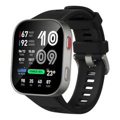 Amazfit Bip Max 50mm Smartwatch, 2.07" AMOLED Display, 20 Days of Battery, GPS, 4GB Storage, Offline Maps, Fitness Tracker, Hybrid Training, 150+ Sports, HYROX Mode, 5 ATM for Android & iPhone, Blue