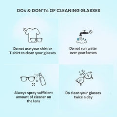 Aqualens Spectacle lens cleaner | Pack of 2 (100ml each)