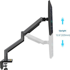 22-40" Gas Spring Monitor Arm w/ 360° Swivel & Tilt | NB45 | Free Up Desk Space & Improve Comfort (22-40"/12 kgs Capacity)