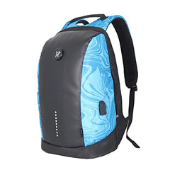 Arctic Fox Slope Anti-Theft Backpack (Dark Denim) | 23 Ltr Capacity|Water Resistant | Multipurpose Backpack |Rain Cover|15.6 Inches Unisex Laptop Bag with USB Charging Port