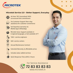 Microtek Jumbo UPS JM SW 5500+/48V Pure Sine Wave Inverter, 5.2KVA/4160W, DSC Technology, Home/Office/Shop Use, Compatible with Lithium-Ion, Tubular, Flat Plate & SMF Batteries, 3-Year Warranty