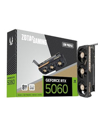 ZOTAC Gaming GeForce RTX 5060 Twin Edge 8GB Graphics Card - Black | 8 GB | DLSS4 | GDDR7 | PCIE 5.0 | SFF Ready | 3840 CUDA Cores | ZT-B50600E-10M | Only Graphics Card with 5 Year Warranty