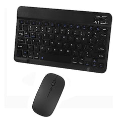 SHARE SUNSHINE Bluetooth Wireless Keyboard and Mouse Combo, Pink Ultra-Slim, Ergonomic, Rechargeable, Compatible with Apple iPad iPhone Samsung Tablet Android PC Mac