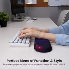 TECPHILE Mouse Pad Wrist Support with Massage Design, Ergonomic Dog Paw Mouse Mat, Pain Relief Memory Foam, Anti-Slip PU Base, Cushion Mousepad Wrist Rest for Gaming, Home, Office, Laptop, Computer
