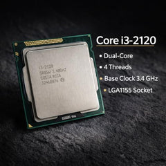 CPU WALA Assembeled Desktop CPU PC Core i3 2nd Gen