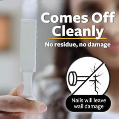 Command Small pack of 4 Pairs Picture Hanging Foam Strips, White,Form