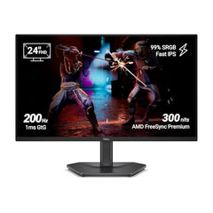 Dell SE2425HG 23.8" FHD IPS Gaming Monitor, 200Hz Refresh, 3side narrow bezels, 1ms GtG, AMD FreeSync Premium,HDR 10,300nits, 1000:1 Contrast, 99% Srgb, Tilt, 2*HDMI 2.1 TDMS(supports HDMI VRR),DP 1.4