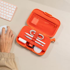 DailyObjects Vault Tech Kit Organiser for Canon EOS R50V | Compact Travel Case for Camera Cables, Chargers, Memory Cards & Accessories | Durable & Stylish Storage Pouch