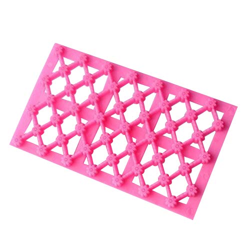 SYGA Small Flower Shaped Fondant Cookie Cutters Diamond Biscuit Molds Icing Embosser Mould Cake Tools