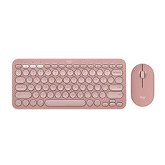 Logitech Pebble 2 Combo, Wireless Keyboard and Mouse, Quiet and Portable, Customisable, Logi Bolt, Bluetooth, Easy-Switch for Windows, macOS, iPadOS, Chrome -