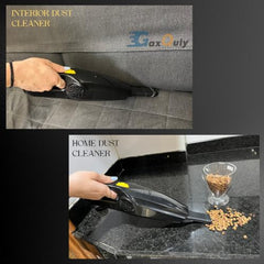 GaxQuly Cordless Vacuum for Home and Car 800W for Dry Vacuuming with USB Rechargeable Wireless Option (MoonBlack)