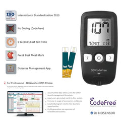 SD Codefree Blood Glucose Monitoring Machine, Multi