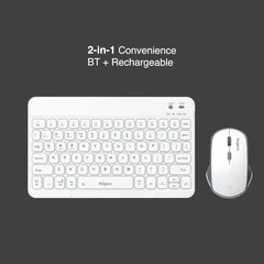 FINGERS MiniClicks Duo D7 Wireless Bluetooth Keyboard and Mouse Combo Set