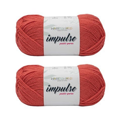 WOAFASHIONS - World of Arts Impulse Hand Knitting & Crochet Yarn, Premium Acrylic, 4 : Medium (Anchor Grey) (100gms / 3.5oz / 200mtr / 218yds)