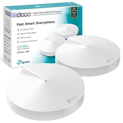 TP-Link Deco E4 Whole Home Wi-Fi Mesh System, Seamless and Speedy(AC1200) 1200Mbps Wireless, Works with Amazon Echo/Alexa, Router and WiFi Booster Replacement, Parental Control, Dual_Band