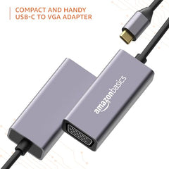 Amazon Basics 4-in-1 Hub Multiport Adapter, USB Hub with Aluminium Shell, 1 x USB 3.0 & 3 x USB 2.0 for PC, MacBook, Mac mini, iMac, Tablet, and Mobile Phones