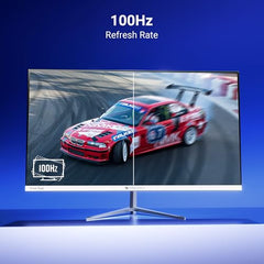 Zebronics 27 Inch QHD Gaming Monitor, 180Hz Refresh Rate, 1ms MPRT, IPS Display, 300 Nits, HDR10, 1.07B Colors, 2 x HDMI, 2 x DP, Bezel-Less Design, Built-in Speakers, Wall Mountable (A27QHD LED)