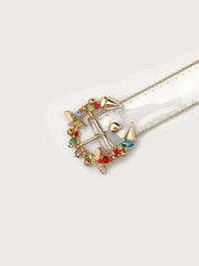 SYGA Women's PVC Clear Waist Belt with Snake-Style Alloy Buckle (Fits Waist Size 26-36)